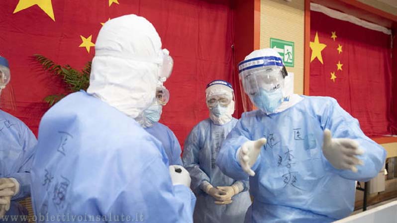 Richiesta dell'OMS alla Cina di medici specializzati